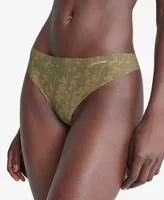 Tanga Calvin Klein Estampado Mujer Verde