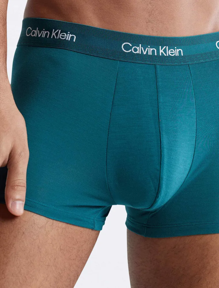 Trunk Calvin Klein Low Rise Hombre Verde