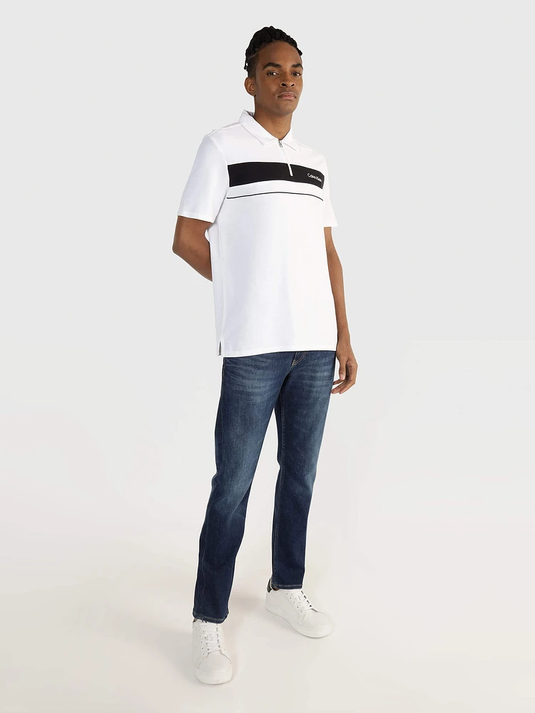 Polo Calvin Klein Hombre Blanco