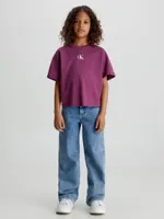 Playera Calvin Klein Niña Morado