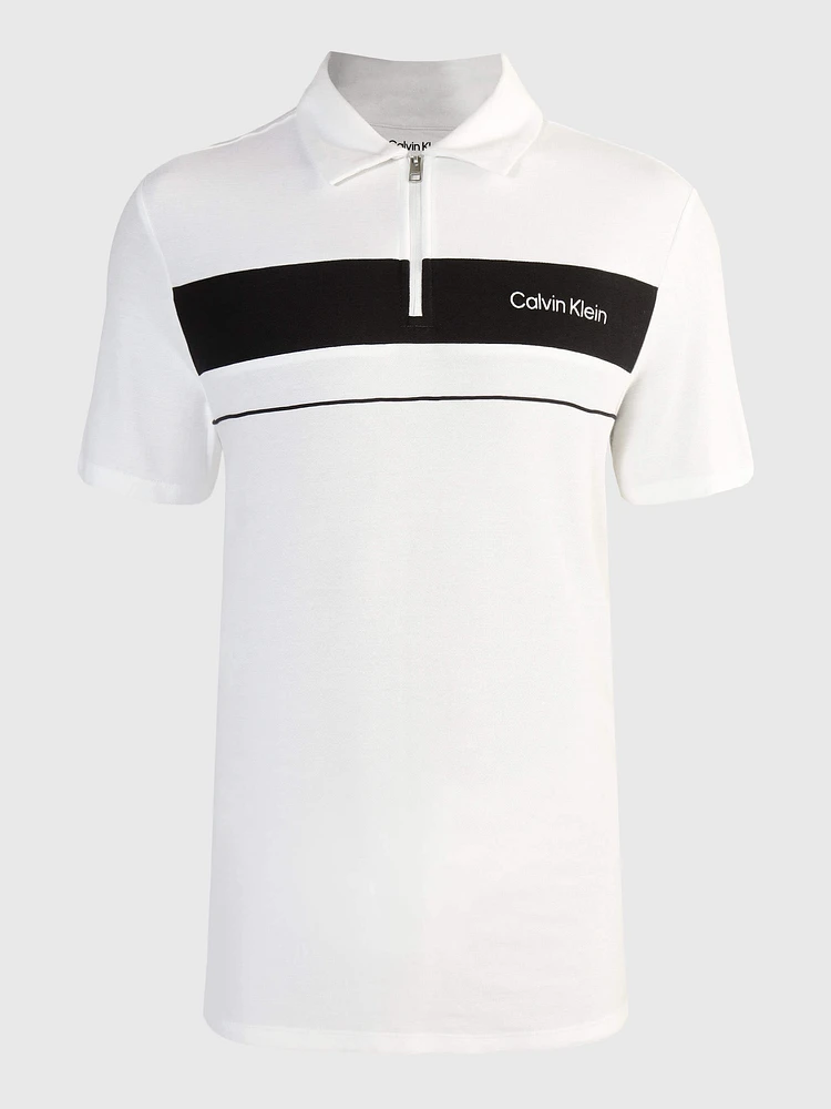 Polo Calvin Klein Hombre Blanco