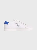 Tenis Calvin Klein con Monograma Hombre Blanco