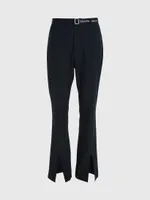 Pantalones Calvin Klein con Cinturón Mujer Negro