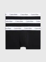 Trunks Calvin Klein Cotton Stretch Paquete de 3 Hombre Negro