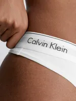 Tanga Calvin Klein Modern Cotton Mujer Blanco