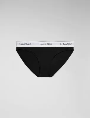 Bikini Calvin Klein Modern Cotton Mujer Negro