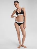 Bikini Calvin Klein Modern Cotton Mujer Negro