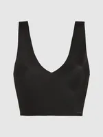 Brasier Calvin Klein Invisibles Mujer Negro