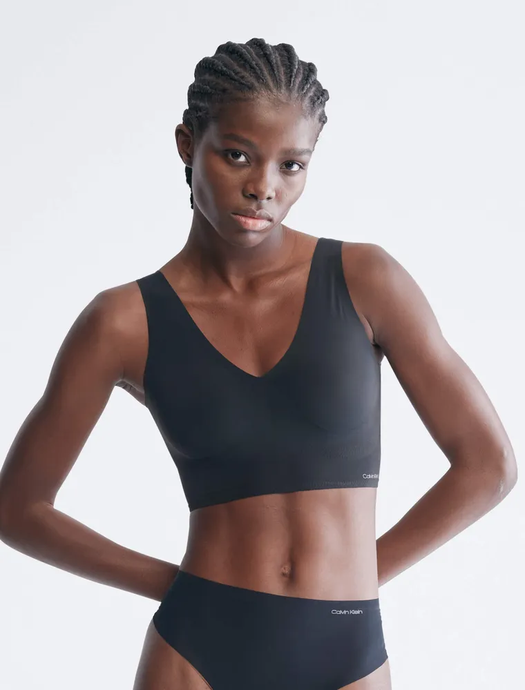 Brasier Calvin Klein Invisibles Mujer Negro
