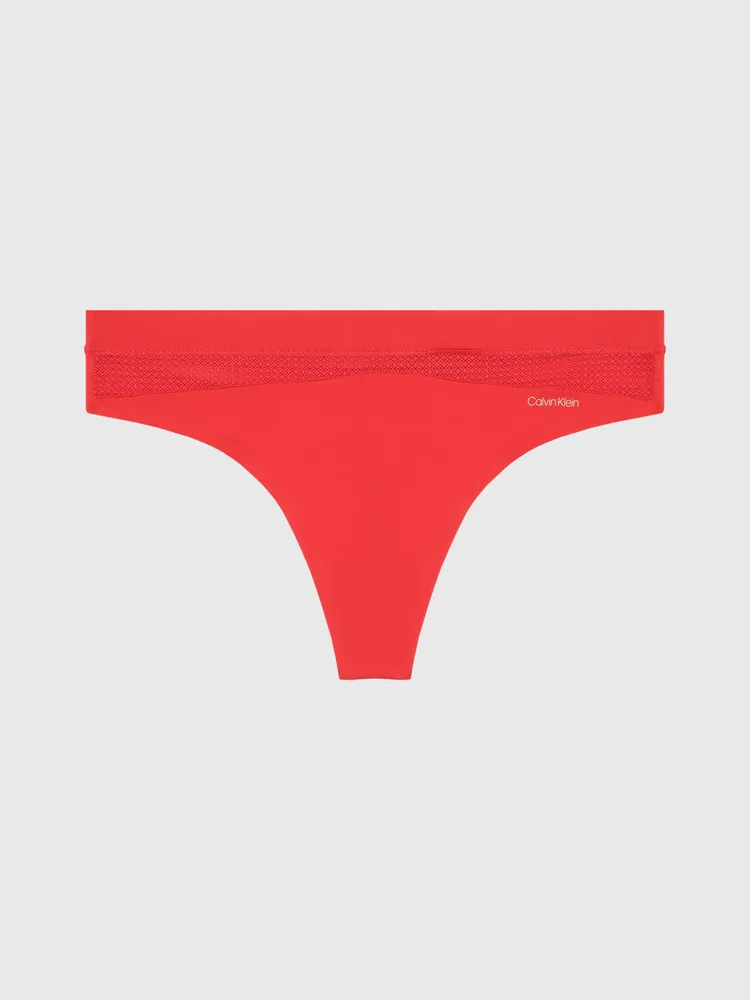 Tanga Calvin Klein Mujer Rojo