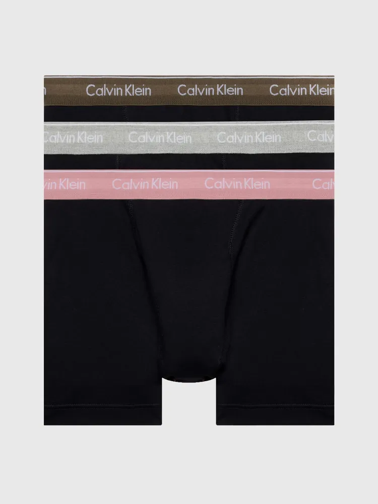 Trunk Calvin Klein Paquete de 3 Hombre Negro