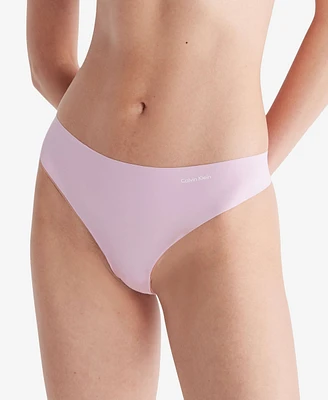 Tanga Calvin Klein Invisibles Mujer Rosa