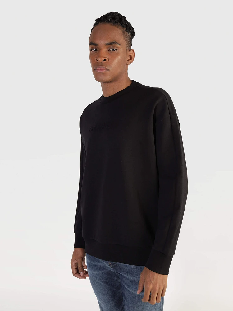 Sudadera Calvin Klein Hombre Negro