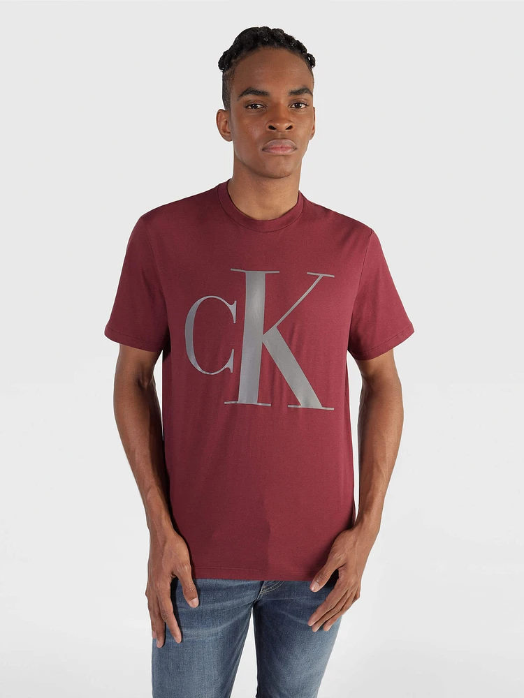 Playera Calvin Klein Hombre Rojo