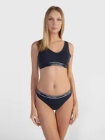 Bralette Calvin Klein Lightly Lined Mujer Azul Marino