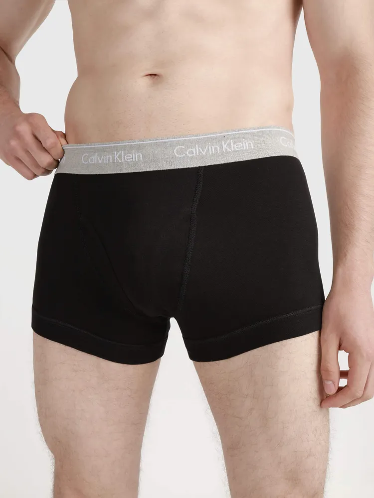 Trunk Calvin Klein Paquete de 3 Hombre Negro