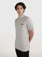 Polo Calvin Klein Hombre Gris