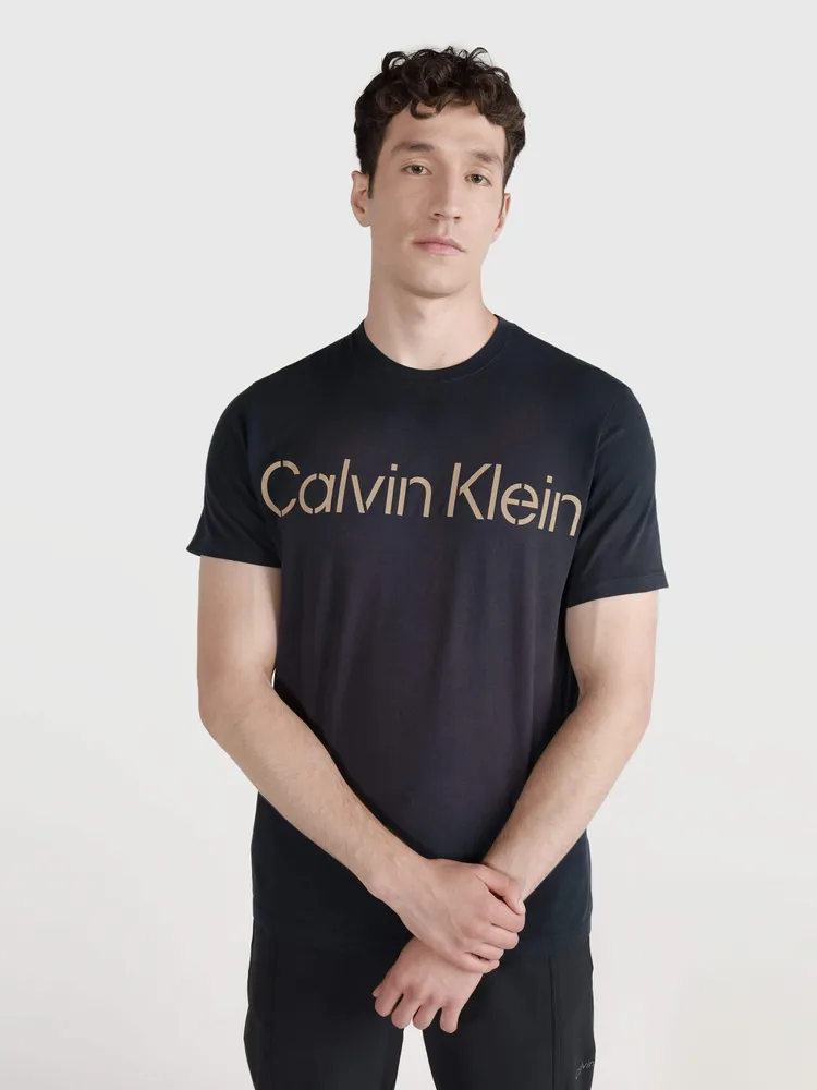 Playera Calvin Klein Hombre Azul Marino