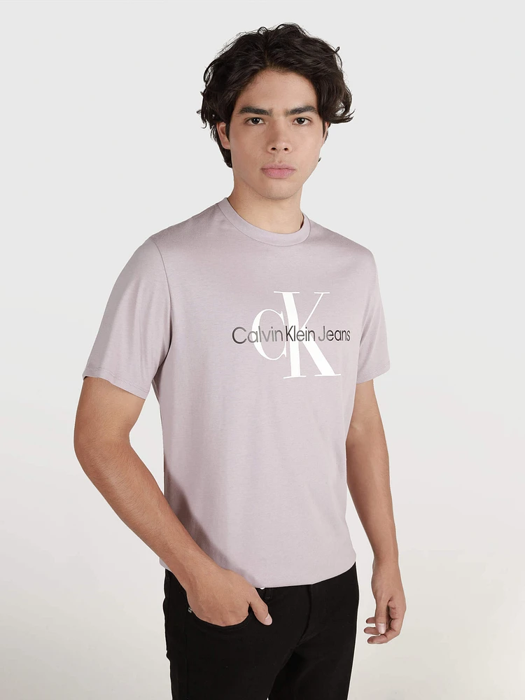 Playera Calvin Klein Hombre Morado