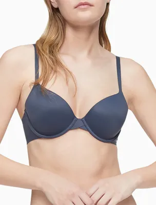 Brasier Calvin Klein Perfectly Fit Invisible Mujer Azul Marino