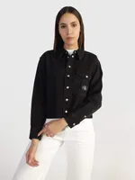 Sobrecamisa Calvin Klein Mujer Negro