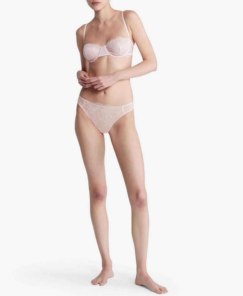 Brasier Calvin Klein United Balconette Mujer Beige