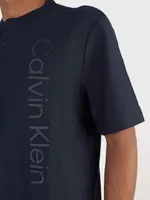 Playera Calvin Klein Hombre Azul Marino