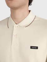 Polo Calvin Klein Hombre Beige