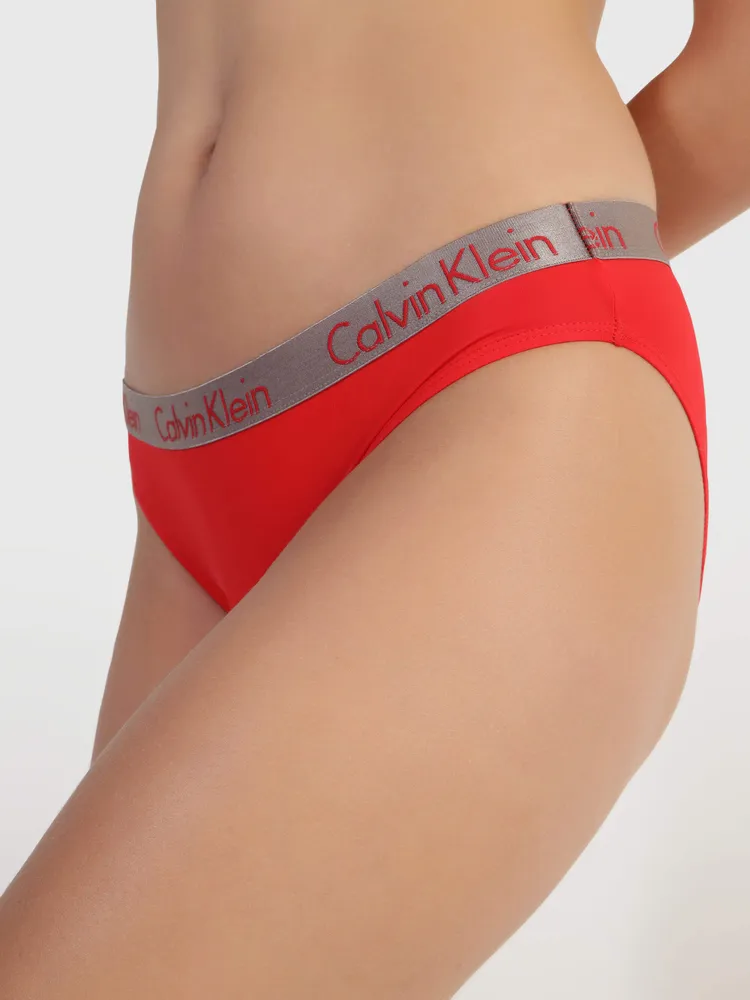 Bikini Calvin Klein Mujer Rojo