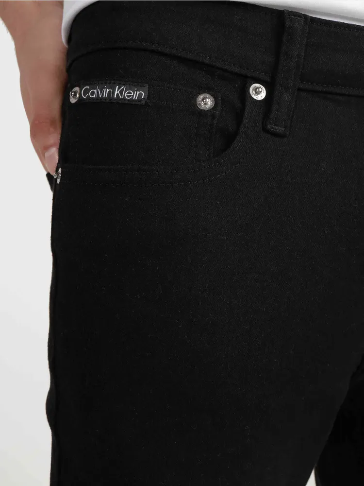 Jeans Calvin Klein Slim Hombre Negro