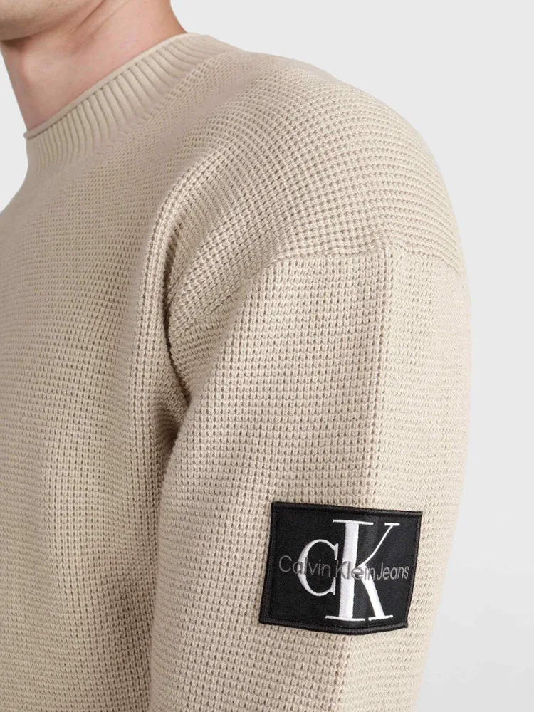 Suéter Calvin Klein Hombre Beige