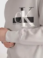 Sudadera Calvin Klein Hombre Gris