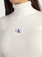 Suéter Calvin Klein Mujer Beige