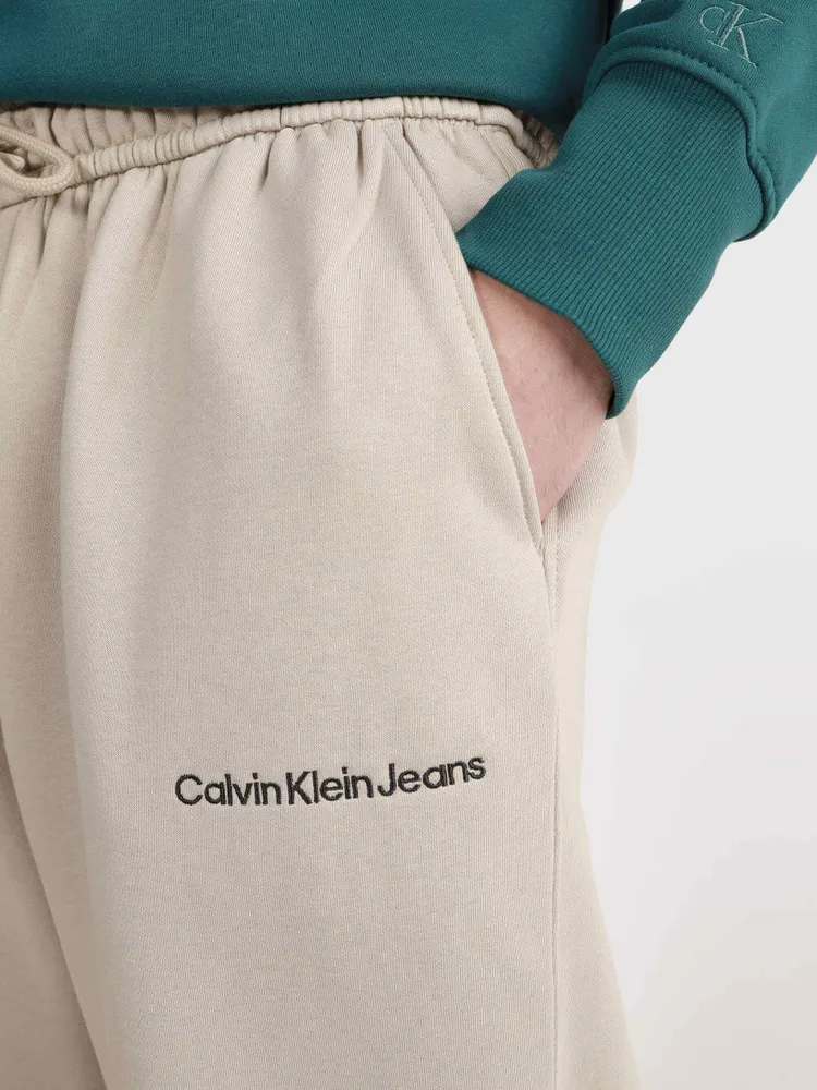 Jogger Calvin Klein Hombre Beige