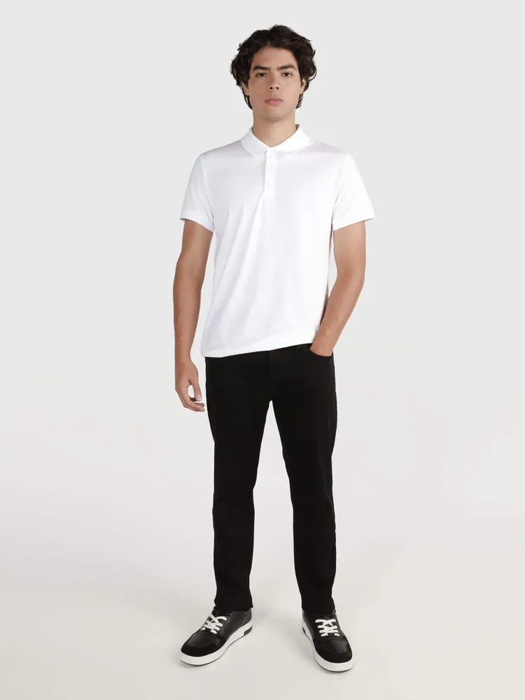 Polo Calvin Klein Hombre Blanco