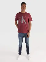 Playera Calvin Klein Hombre Rojo