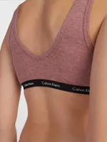 Bralette Calvin Klein Lightly Lined Mujer Rojo