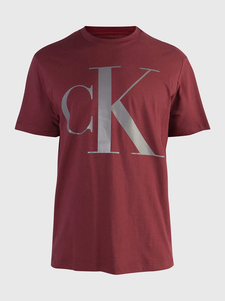 Playera Calvin Klein Hombre Rojo