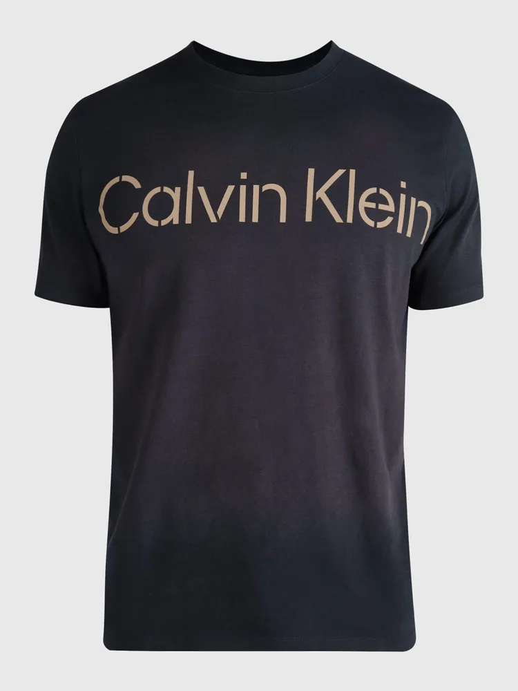 Playera Calvin Klein Hombre Azul Marino