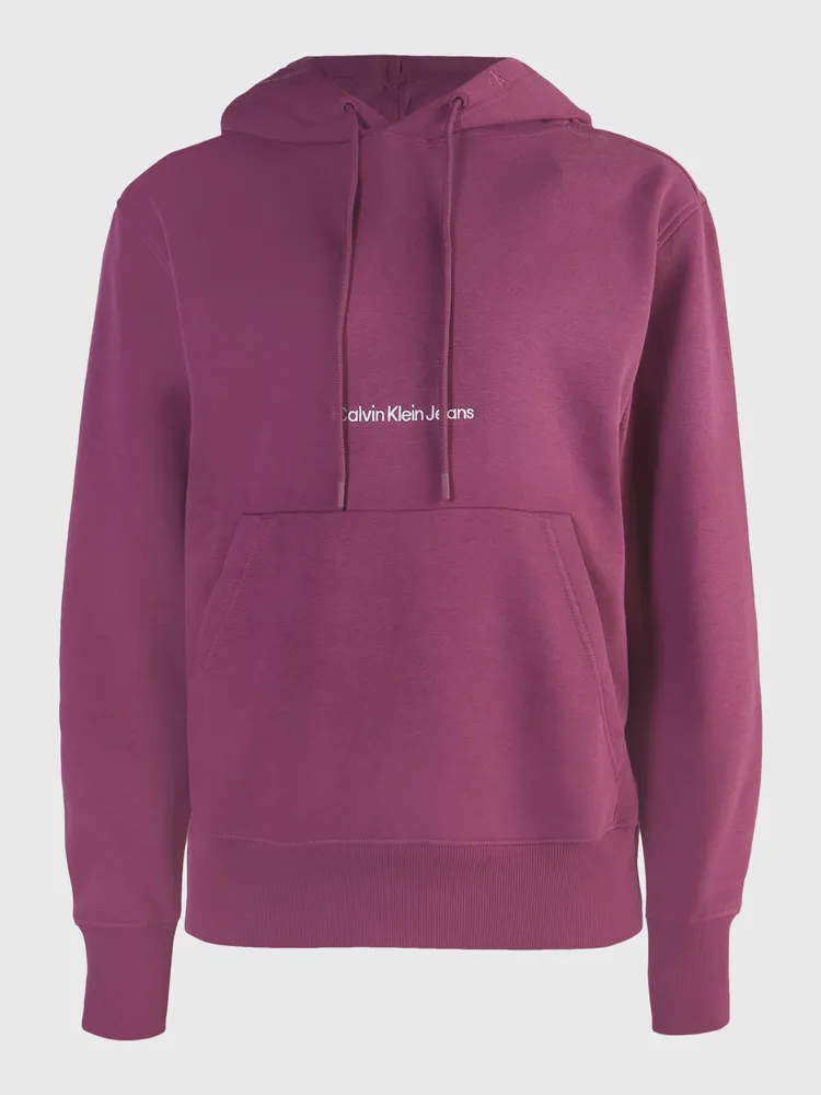 Sudadera Calvin Klein Hombre Morado