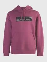 Sudadera Calvin Klein Hombre Morado