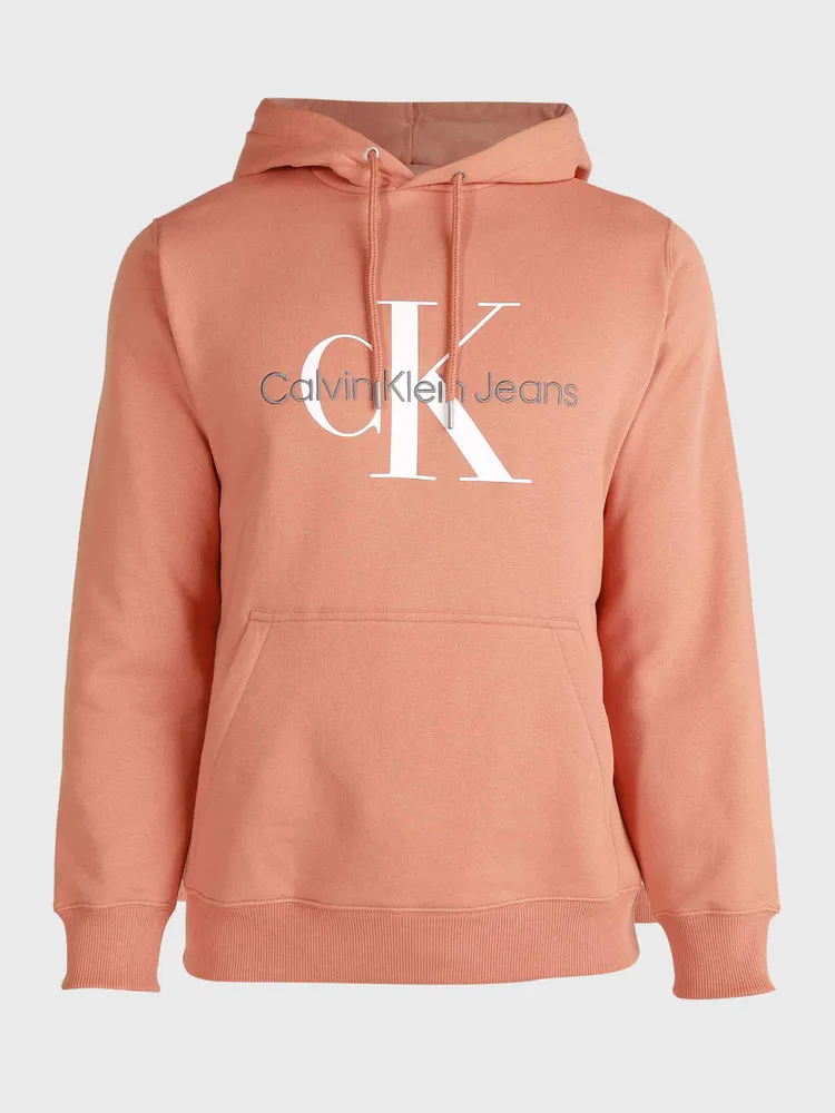 Sudadera Calvin Klein Hombre Naranja