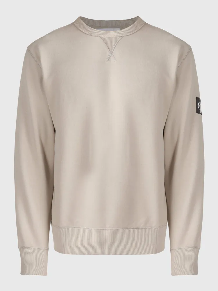 Sudadera Calvin Klein Hombre Beige