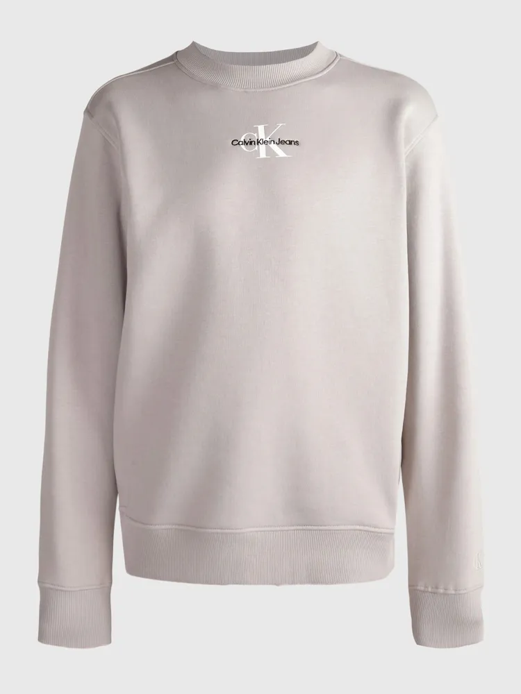 Sudadera Calvin Klein Hombre Gris