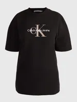 Playera Calvin Klein Mujer Negro