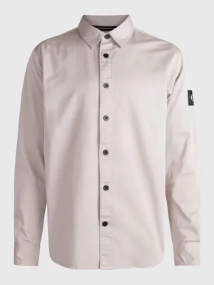 Sobrecamisa Calvin Klein Hombre Gris