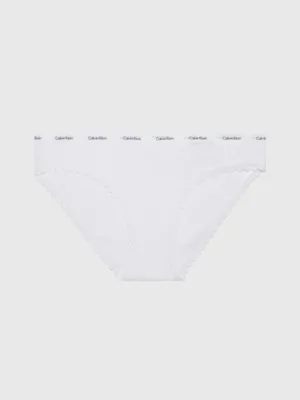 Bikini Calvin Klein Mujer Blanco