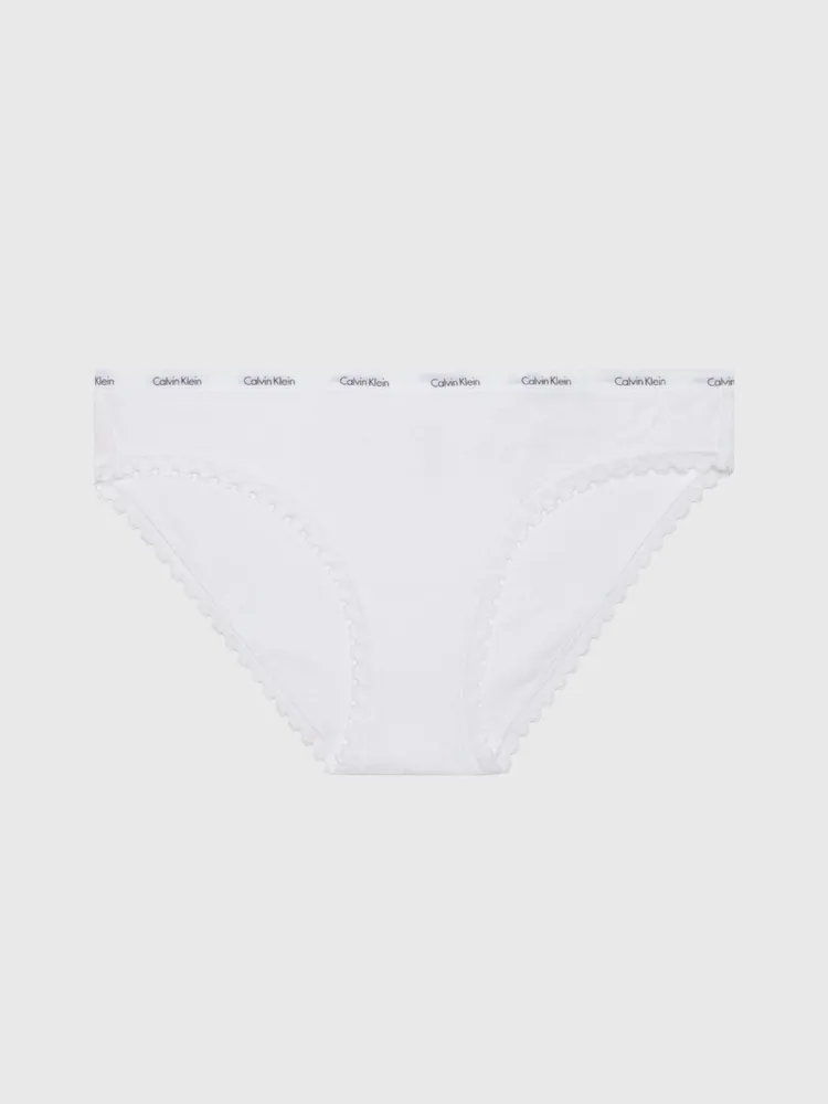 Bikini Calvin Klein Mujer Blanco