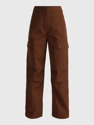 Pantalón Calvin Klein Mujer Café