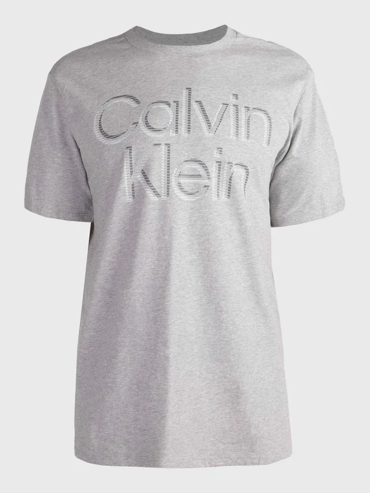 Playera Calvin Klein Hombre Gris